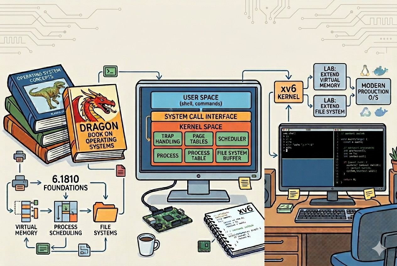 study of operating systems